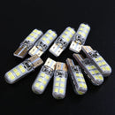 Hot! 10x Xenon White T10 W5W 6000K 12SMD 2835 LED Canbus Error Free Light Bulb
