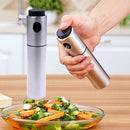 Stainless steel olive pump spray fine bottle oil sprayer pot cooking tool M&E
