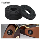 4 x Guitar Strap Locks Rubber Washers for Acoustic Electric Guitar & Bass