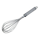 Stainless Steel Whisk 29.5cm Egg Beater For Cooking Rounded Handle DURABLE