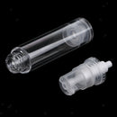 Portable Airless Bottle Cosmetic Treatment Pump Travel Empty Clear 10ml 5Pcs
