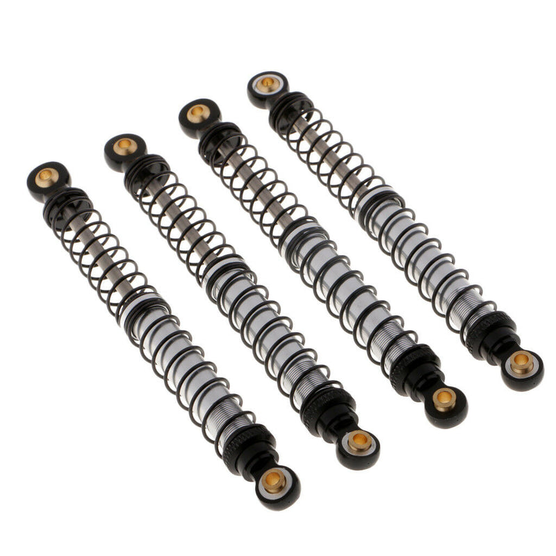 4PCS Alloy 102mm Shock Absorber Assembled Replacement for HSP RC 1:10 Buggy