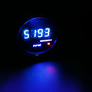 Car Digital Tachometer 2 Inch 52Mm Blue Digital LED 0-9999 RPM Tacho Gauge  F4N3