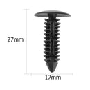 15pcs Universal Car Auto Door Trim Panel Clips Nylon Plastic Retainer Rivet