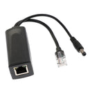 Active 48V to 12V PoE Power Over Ethernet Splitter Compliant with IEEE 802.3af /