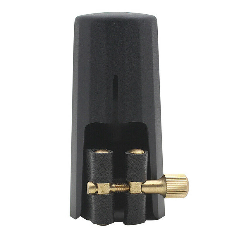 Bb Clarinet Leather Ligature Fastener with Plastic Cap for Sax Mouthpiece W