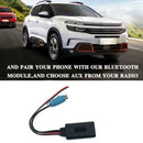 Car Bluetooth Aux Adapter Music Receiver Module Audio Stereo