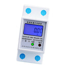 Din Rail Single Phase 2 Wire Electricity Energy Meter 50Hz AC 220V 5(20)A