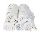 2Pcs Cotton Newborn Infant Baby Swaddle Wrap Blanket Parisarc Towel