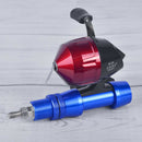 Alloy Fishing Reel Saltwater Closed Face Under-spin Reel 3.0:1 Red