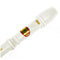 Students Off White Plastic 8 Holes Flute Recorder w Cleaning Stick