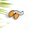 Creative Biscuit Brooches Jacket Backpack Clothing Lapel Badges Ornaments
