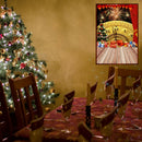 Christmas Clock 5D Diamond DIY Painting Home Decor Craft