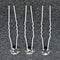 20 Pcs Bridal Wedding Pins Rose Flower Crystal Hairpin Women Jewelry Hair ClipLJ
