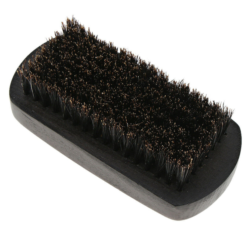 Hard Bristle Wood Beard Mustache Facial Hair Brush for Men Grooming Styling