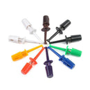 20pcs Large Size Round Single Hook Clip Test Probe for Electronic Testing TBX