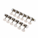 6R+6L 12 String Acoustic Guitar Tuning Key Peg Machine Head String Tuner M8Q7