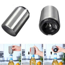 Easy Bottle Opener Stainless Steel Automatic Beer Cap Wine Bar Waiter Tool FT