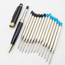 10 Ballpoint Pen Ink Refill Smooth Blue Medium Nib Smooth 0.7mm for Parker G0I1