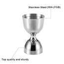 Stainles Steel Bar Jigger 1/2Oz ,Cocktail Jigger Measuring Cups Jigger 1Oz