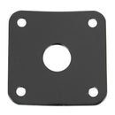 2 Pcs 35MMx35MM Metal Square Guitar Jack Plates JackPlate Cover for LP Elec V8J6