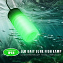 Waterproof 117LED Trap Lamp Underwater Green Light Fishing Attracts Lights