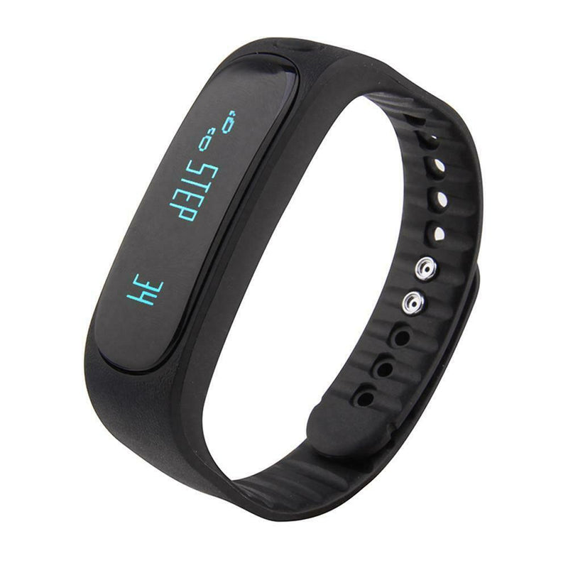 E02 Bluetooth Sports Smart Bracelet Wrist Band black A