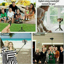 3 in 1 Wireless Selfie Stick Phone Tripod Extendable Telescopic Stand w/ Remote