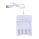 1Piece Smart Battery Charger For C D AA AAA MQ 4-Slots Rechargeable Batteries