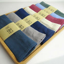 7Pcs Cotton Linen Cloth Table Napkin Polyester Handkerchief Cloth Tea Towel J4X1
