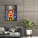 Christmas Sheep Diamond Painting 5D DIY Full Round Drill Wall Arts (B2481)