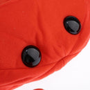 Adults Teens Fun Novelty Sea Animal Plush Soft Warm Hat Red  Party Cap