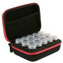 15 Bottles Diamond Painting Embroidery Tool Storage Box Hand Bag (Red)