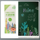6PCS Mixed Color Chalk Kids Drawing Graffiti Dust-free Chalk Solid Chalk U2V3