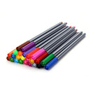 24 Fineliner Pens Color Fineliners Set Markers Art Painting Good QualitySR FT