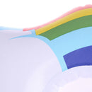 1 Pcs Inflatable Floating Rainbow Clouds Drink Cup Holder for Pool Swim Ring 3C