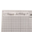 happy birthday Embossing folders Plastic Embossing Folder For Scrapbooking carME