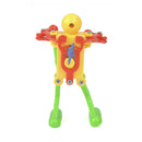 Real Ritzy Children Plastic Clockwork Spring Wind Up Dancing Robot Toys Gift J87