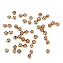 3.3mm - 3.8mm Brass Fly Fishing Tying Bead Nymph Head Ball Bead (100 Pieces)