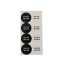 80pcs(10sheet) Black white Handmade Sealing Stickers Gift Box Labels Gift DIY 3C