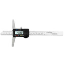 0-150Mm 6 Inch Metric Imperial Digital Depth Vernier Caliper Micrometer Sta