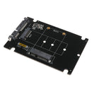 2 in 1 Thunder Board M.2 (NGFF) or mSATA SSD to SATA III Board Adapter Card