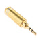 2 Pack Ptrmium 2.5mm Stereo TRRS 3 Pole Male Conductor Connector Replacement