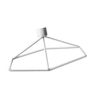 Nordic Style Candlestick Metal Iron Candle Holder Home Dinner Decor_White