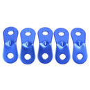 5pcs Quick Knot Anti Slip Aluminum Alloy Tent Wind Rope Buckle Accessory