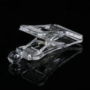 1Pc Clear Plastic Suction Cup Clip Advertising Clip Suction Cup TransparentSEAU