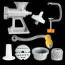 Heavy Duty Hand Operated Crank Meat Mincer Grinder Beef Pasta Sausages Make P4L2