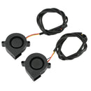 2Pcs Black Brushless DC Cooling Blower Fan 5015 5V 50x50x15mm