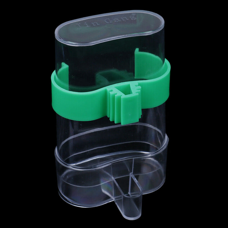 Pet Bird Feeder Drinker Food Waterer Bowl For Aviary Budgie Cockatiel Love bir3c