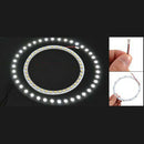 120mm Dia White 39 SMD LEDs Angel Eyes Ring Auto Car Headlight Light